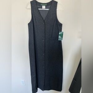 Vintage Harvé Bernard Jumper Dress - Wool Blend - Size 12‎ - NWT